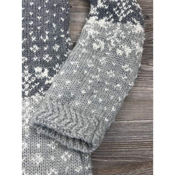 VTG Jones New York Sport Wool Blend Sweater Women's M Snowflake Nordic Fair Isle - Picture 2 of 10